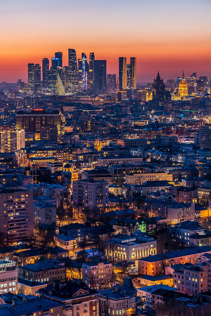 Панорамные виды на Москву