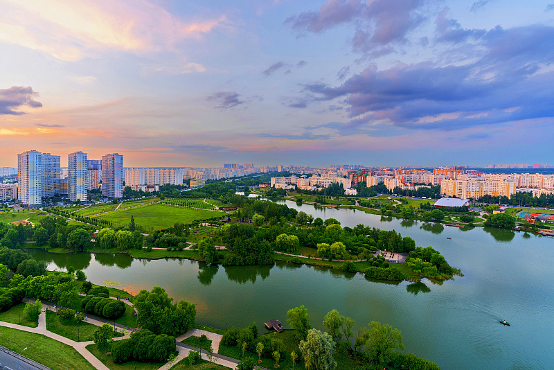 Вечерние виды города