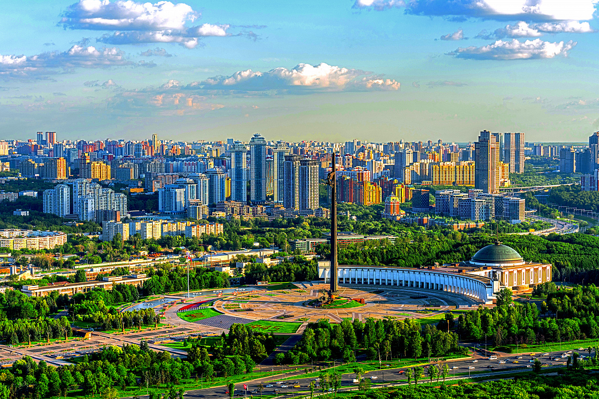 Дневные виды Москвы