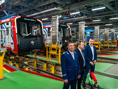 Запуск поезда «Москва-2026»