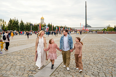 День Победы в парках Москвы