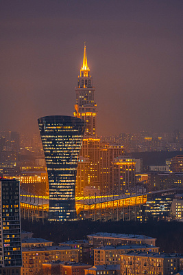 Зимние панорамы Москвы