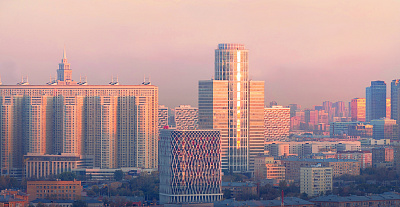 Рассветные виды Москвы