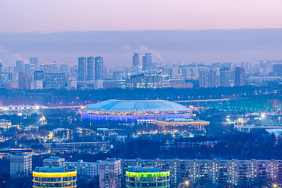 Зимние панорамы Москвы