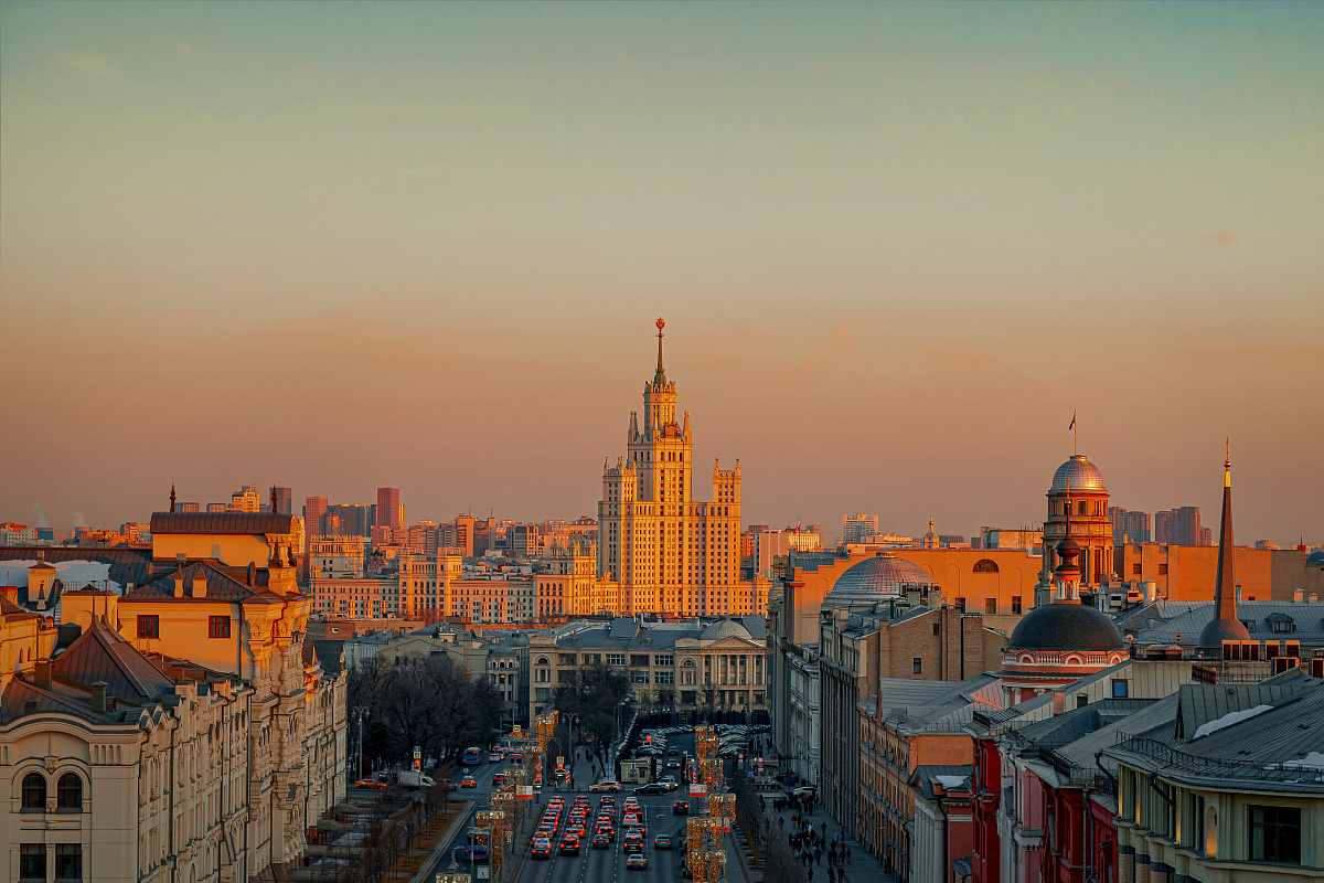 Вечерние виды города