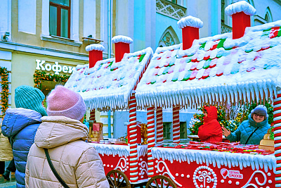 Новогодние каникулы на Никольской улице