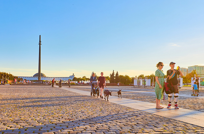 Парк Победы на Поклонной горе