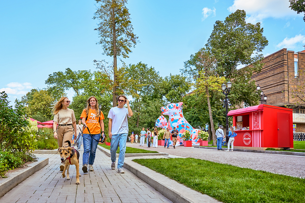Фестиваль «Моспитомец» на Тверском бульваре