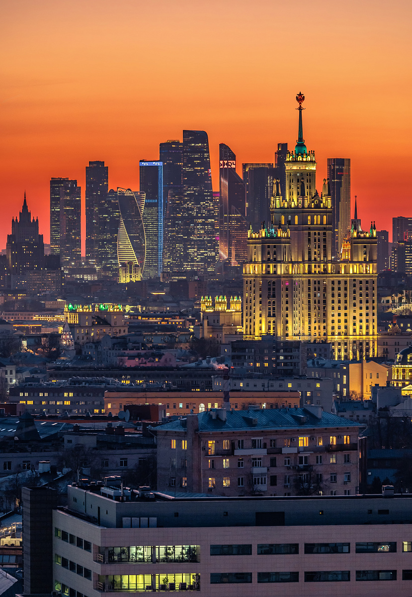 Панорамные виды на Москву