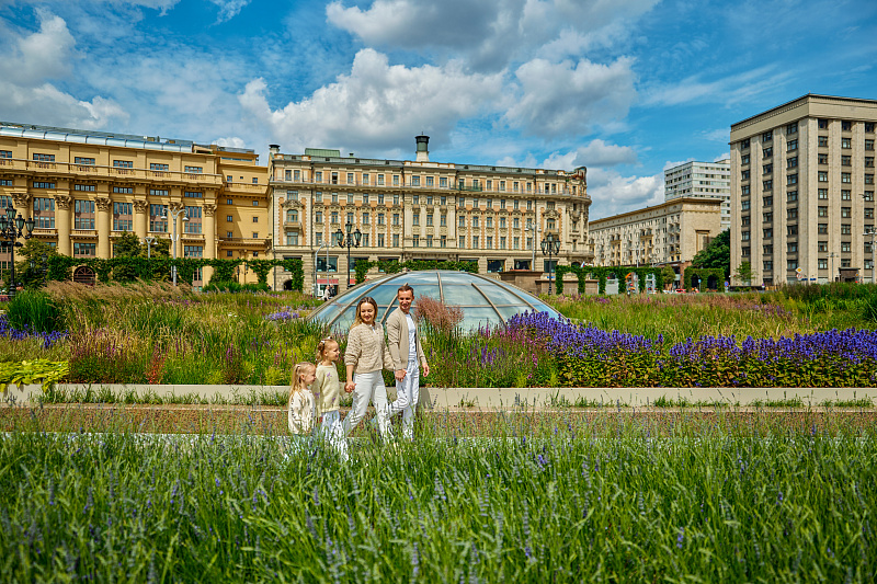 «Сады и цветы» в центре Москвы