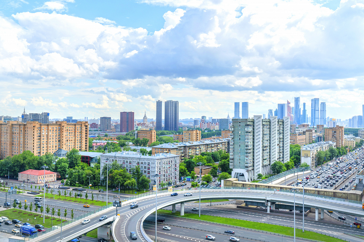 Дневные виды Москвы