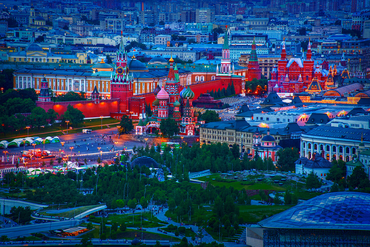 Вечерние виды города