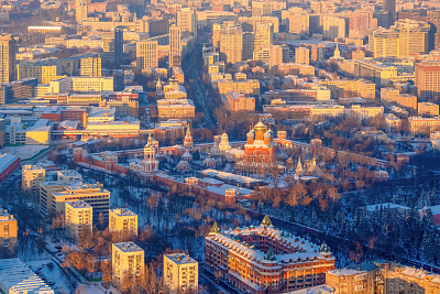 Зимние панорамы Москвы