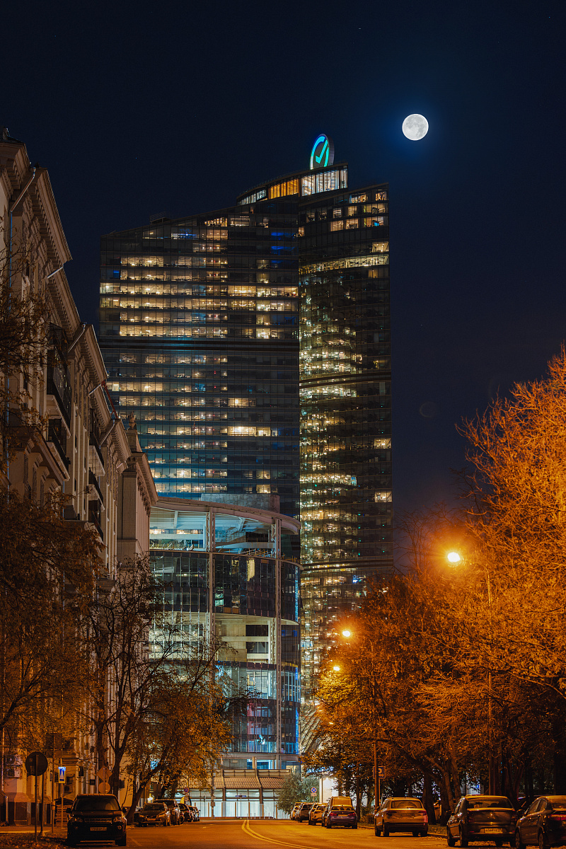 Вечерние виды города