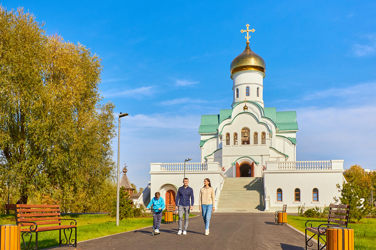 Братеевский каскадный парк