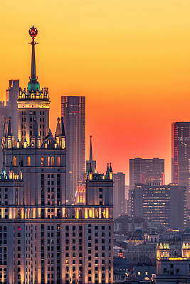 Панорамные виды на Москву