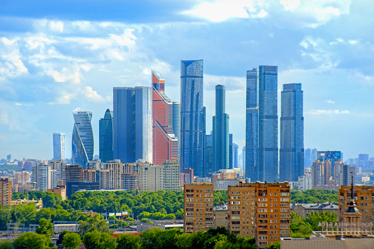 Дневные виды Москвы