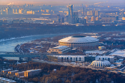 Зимние панорамы Москвы