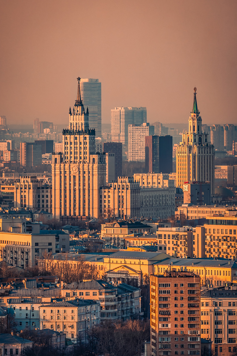 Панорамные виды на Москву