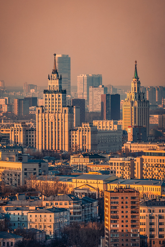 Панорамные виды на Москву