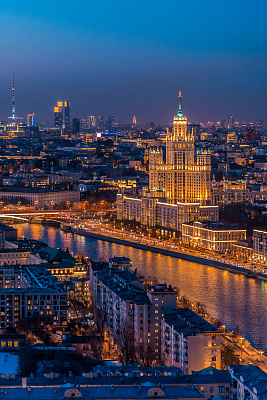 Панорамные виды на Москву