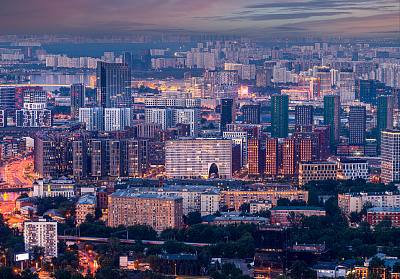 Панорамные виды на Москву