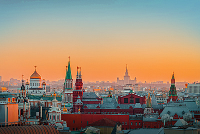 Вечерние виды города