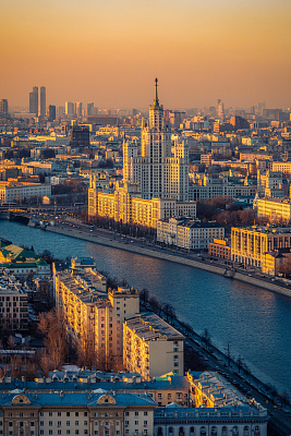 Панорамные виды на Москву