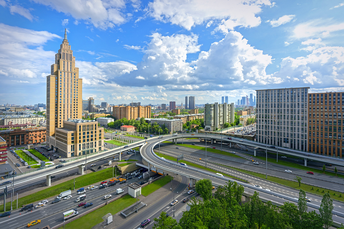 Дневные виды Москвы