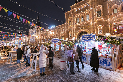 Красная площадь и ГУМ