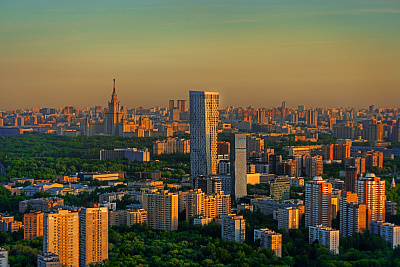 Вечерние виды города