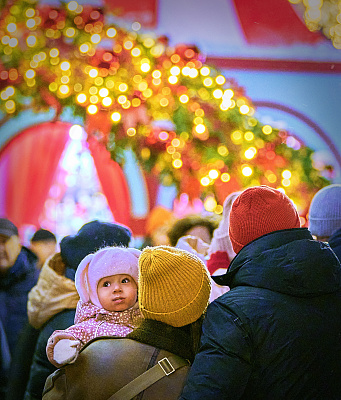 Новогодние каникулы на Никольской улице