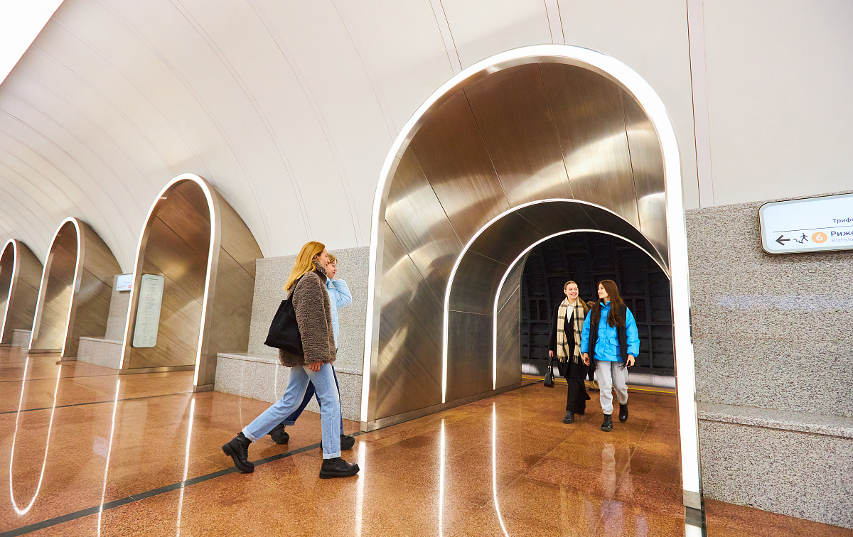 Станция БКЛ «Рижская»