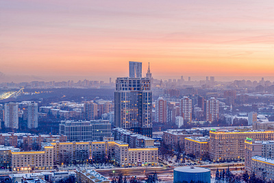 Зимние панорамы Москвы