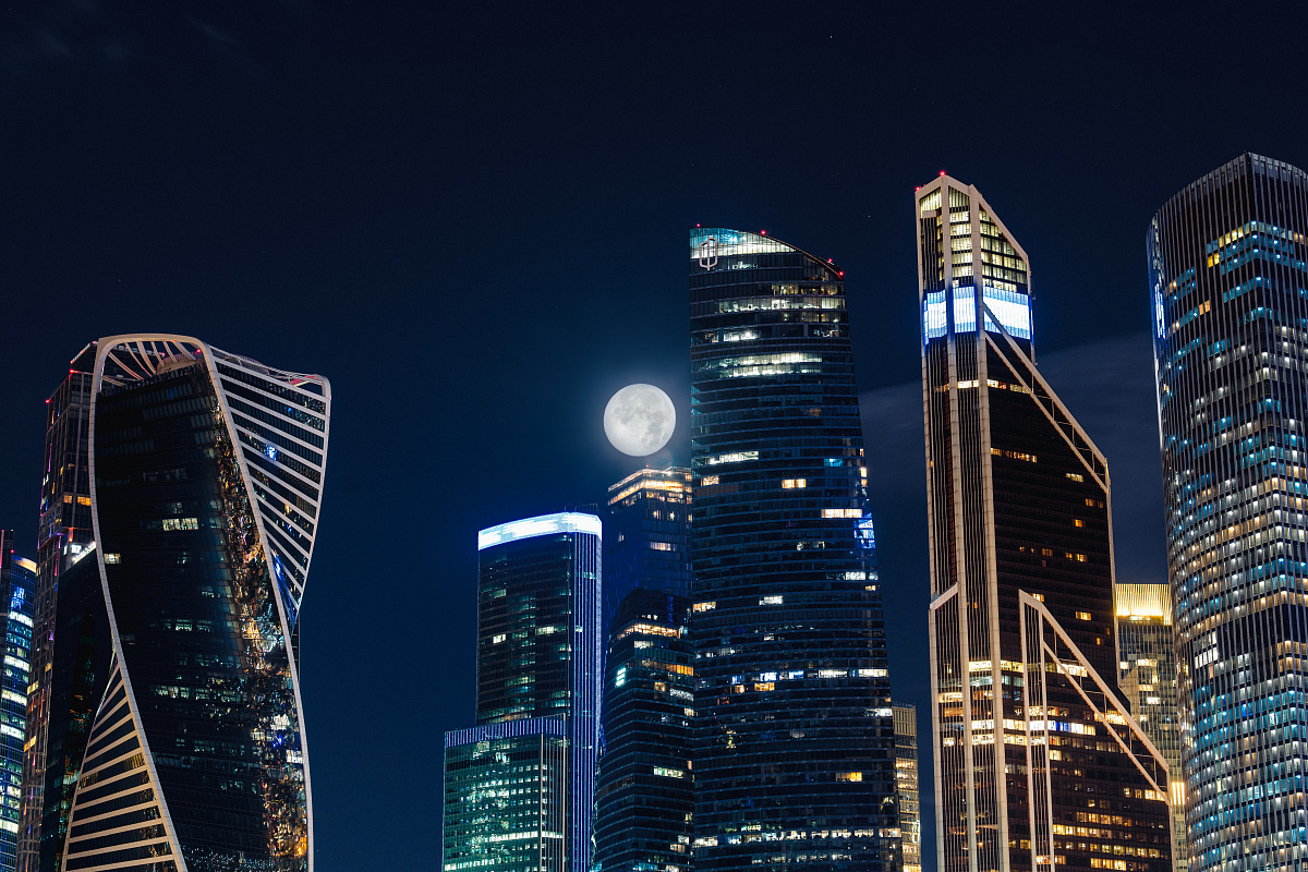 Вечерние виды города