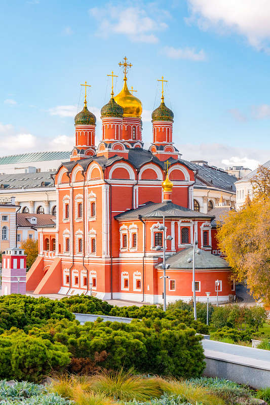 Парк «Зарядье» осенью