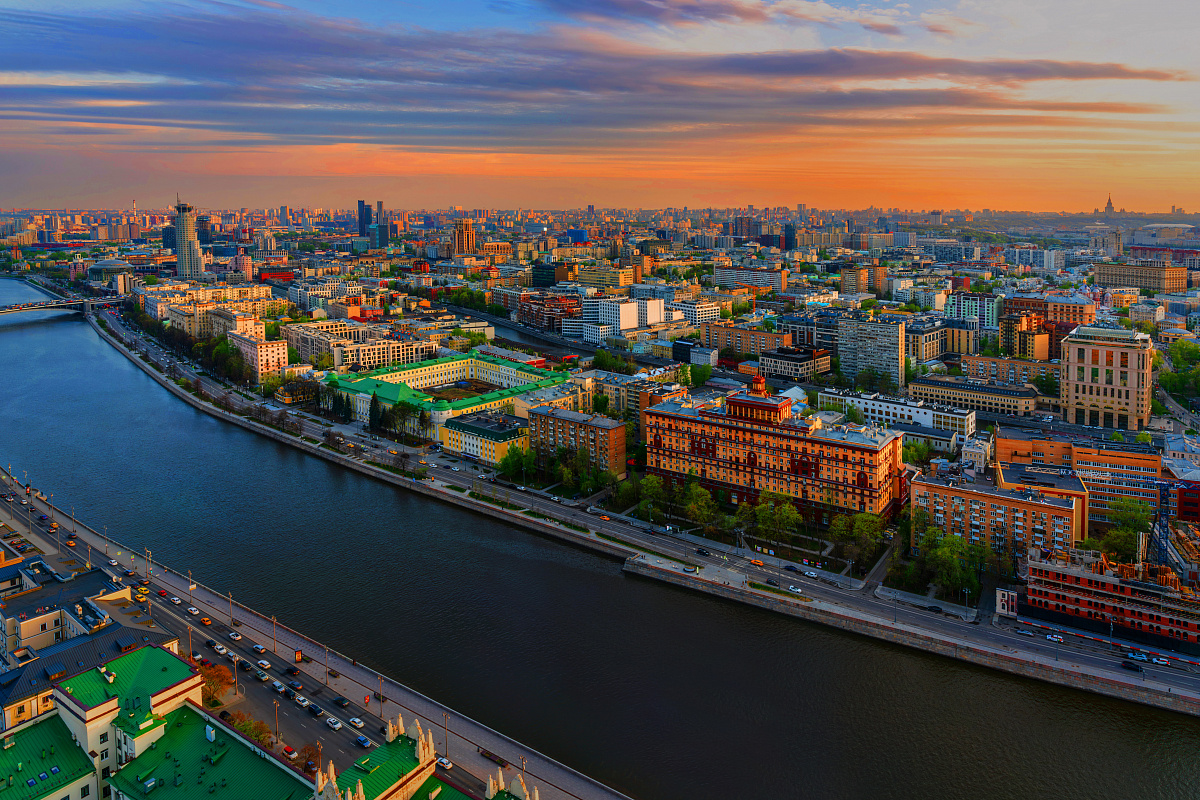 Вечерние виды города
