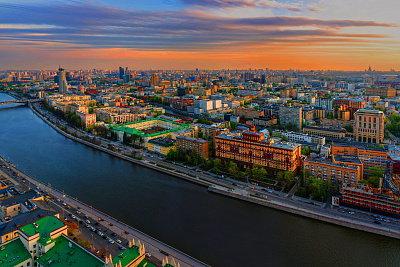 Вечерние виды города