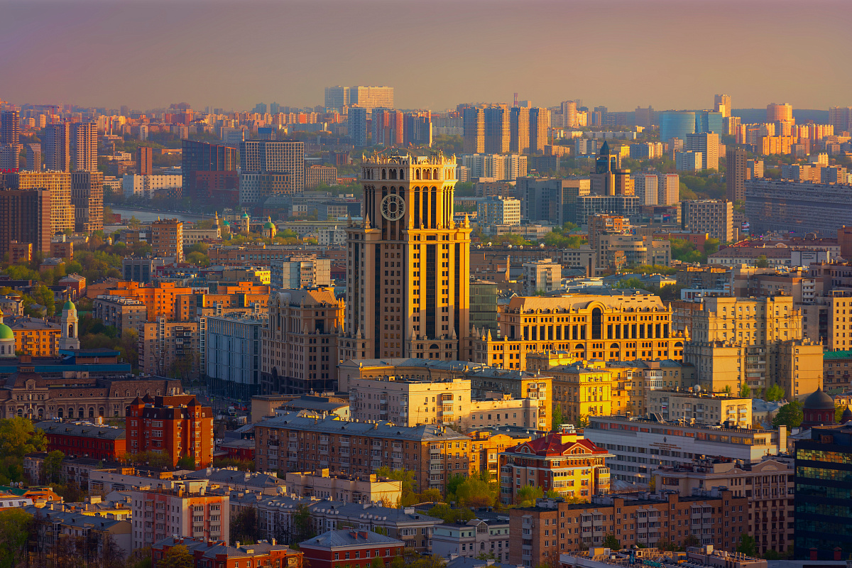 Вечерние виды города