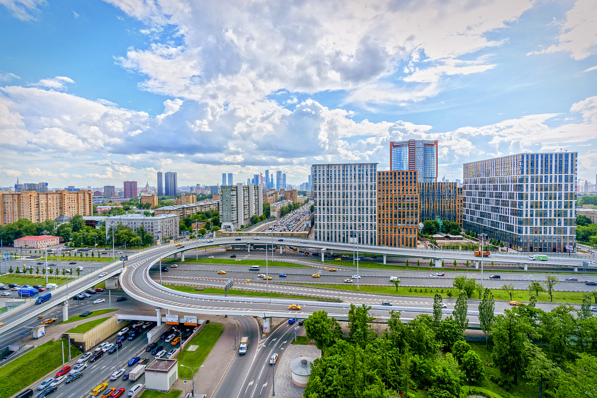 Дневные виды Москвы