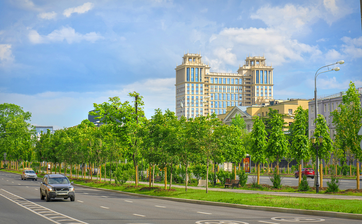 Дневные виды Москвы