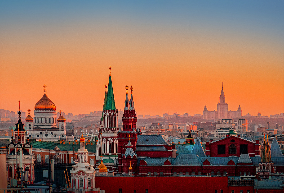Вечерние виды города