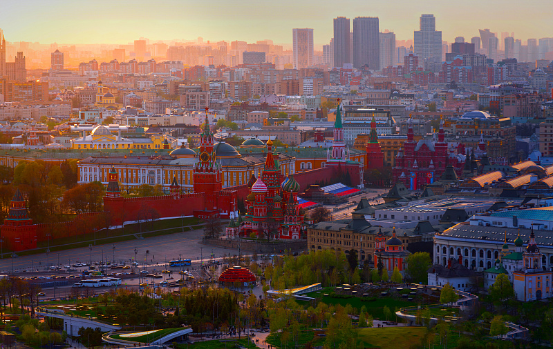 Вечерние виды города