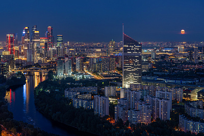 Панорамные виды Москвы