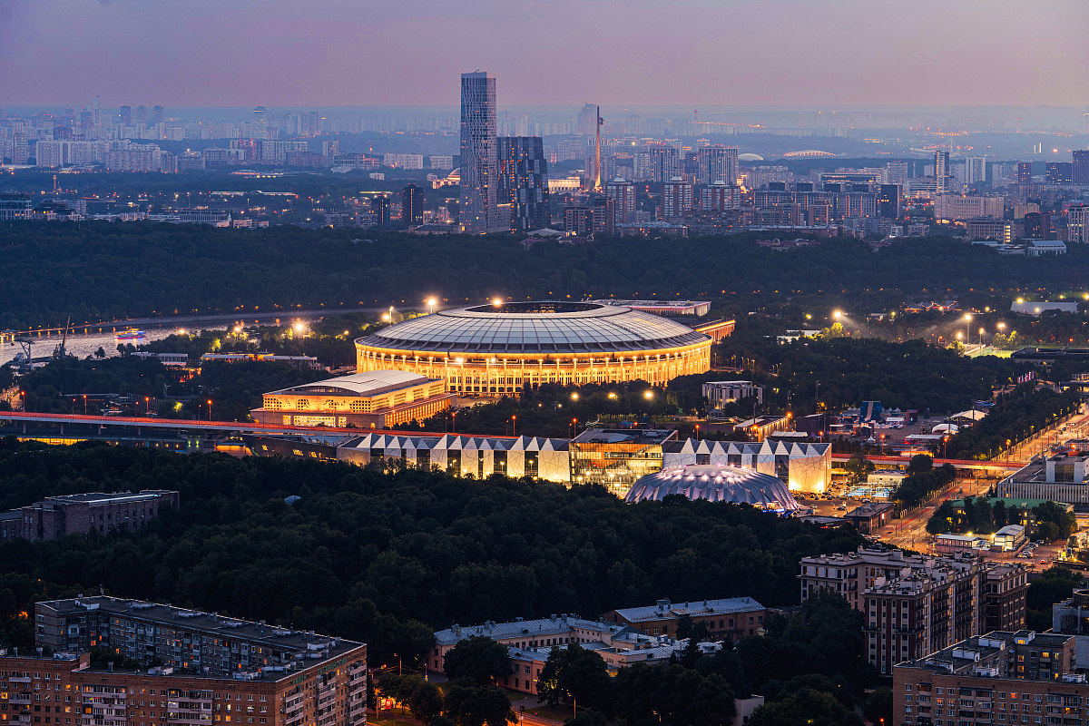 Панорамные виды на Москву