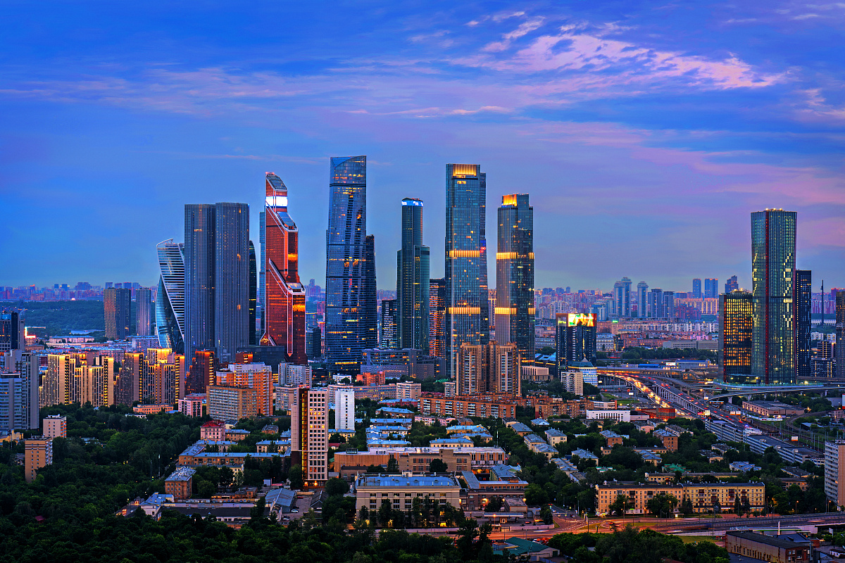 Вечерние виды города