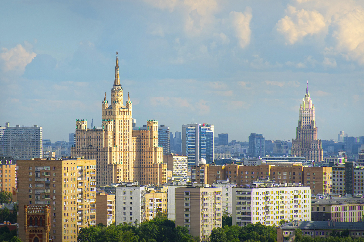 Дневные виды Москвы