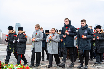 Памятная акция в преддверии Дня Героев Отечества