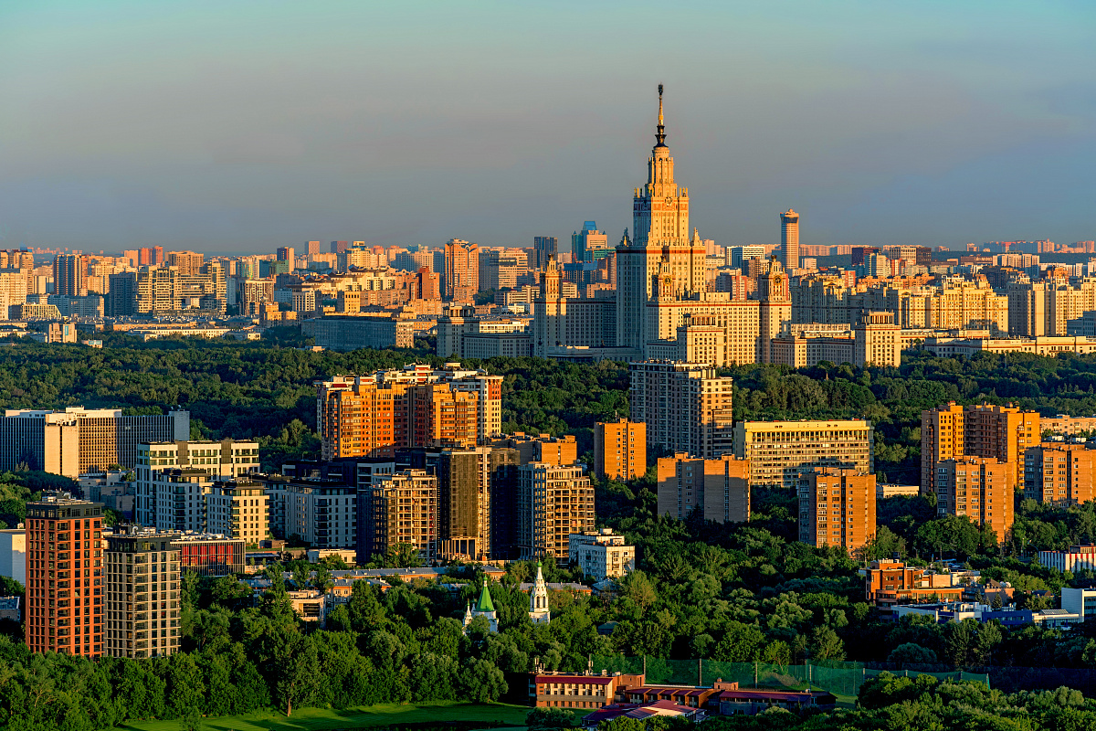 Дневные виды Москвы