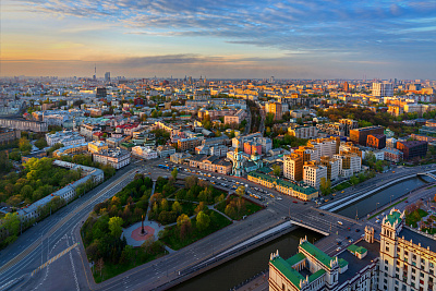 Вечерние виды города